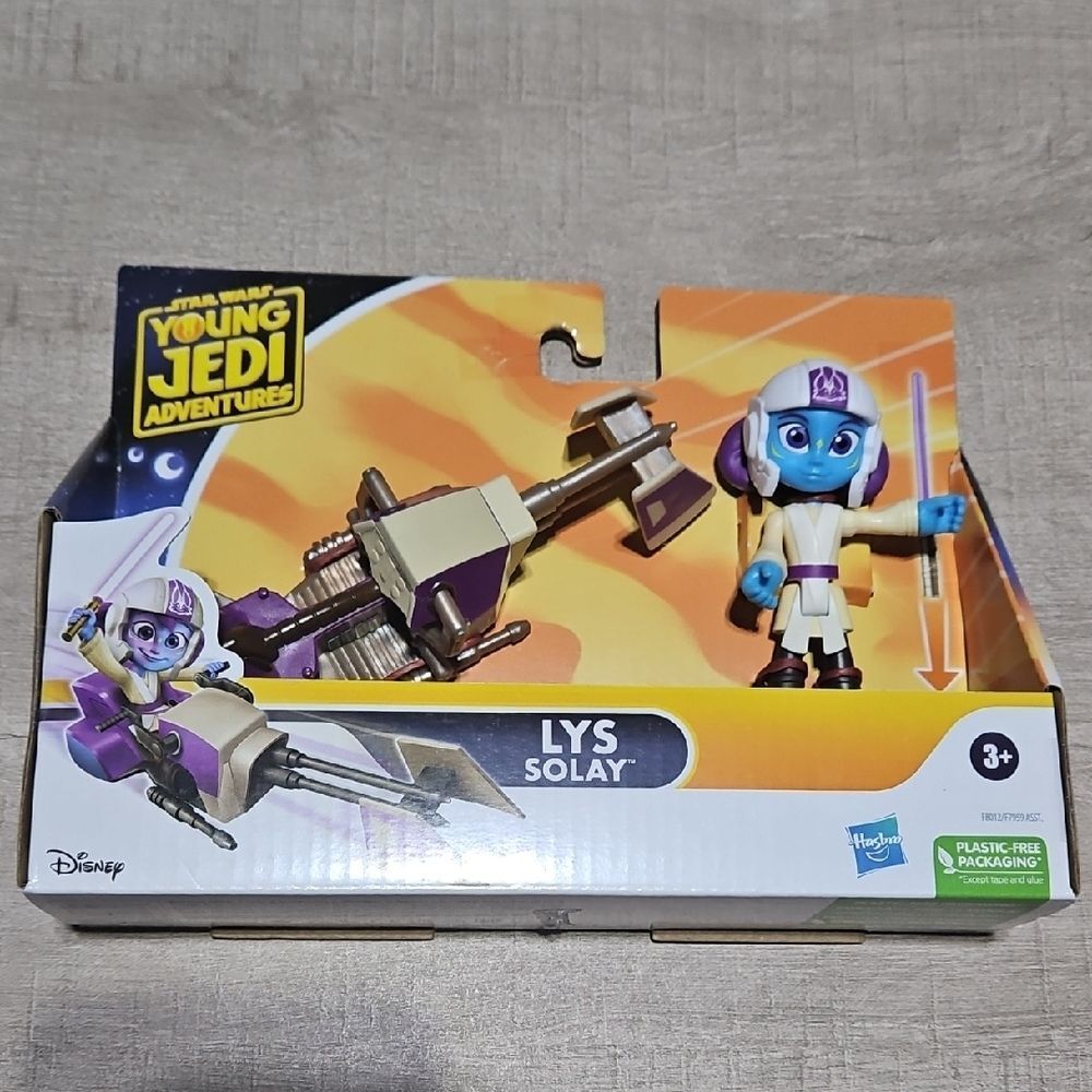Hasbro 🎁  Star Wars Young Jedi Adventures Lys Solay Toy